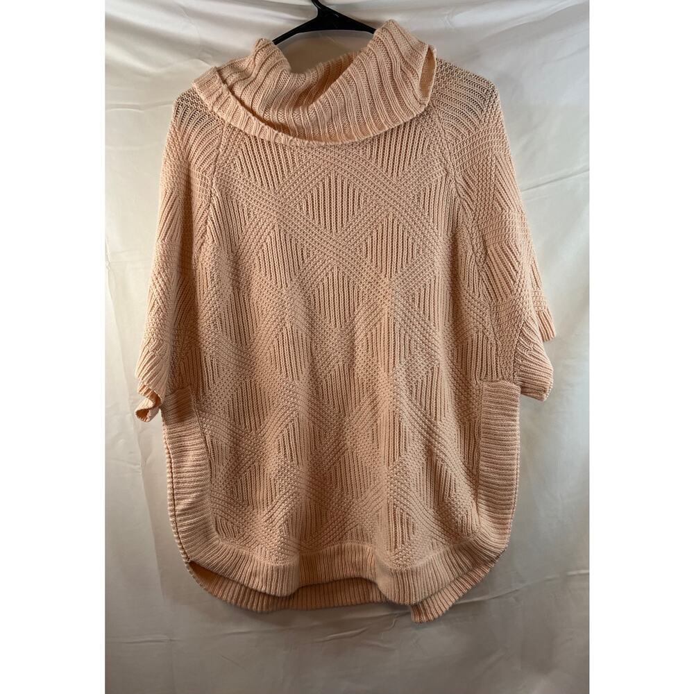 New York and Company Pink Turtleneck Sweater Size Large - Picture 3 of 3